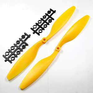 Multicopter Propeller Set 8x4.5 Yellow