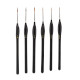 Set of 6 Synthetic Brushes