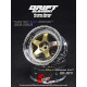 5-Spoke DE Wheels Gold/Chrome (2Pcs)