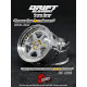 6-Spoke DE Wheels Chrome - Gold Rivets (2Pcs)