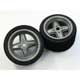 Front Silver Revoltution Wheels and Tyres JAP46 (1/12)