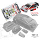 Ongespoten body Toyota Yaris WRC 190mm (1/10)