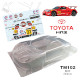 Ongespoten body Toyota MR2 voor M-chassis (1/10)