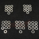 5x7mm Stainless Steel Spacer Set 0.1/0.15/0.2/0.25/0.3mm (10Pcs)
