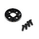 Drift Alu. Spur Gear Support Plate Type-F Black (1/10)